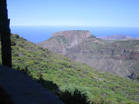 Der Tafelberg Fortaleza de Chipude