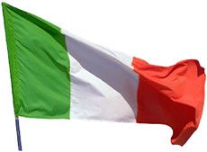 Italien-Flagge